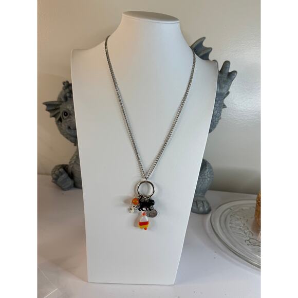 Halloween charm necklace 24” & 3” ext. - Picture 1 of 9
